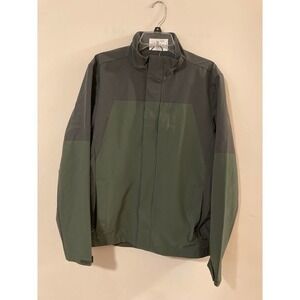 Men’s J. Crew Performance Technical Jacket NWT Full Zip L Gray Green‎